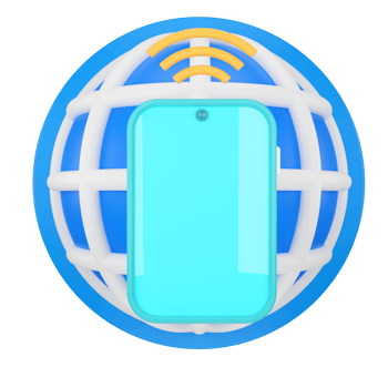 Smartphone. Communication concept 3D rendering. png