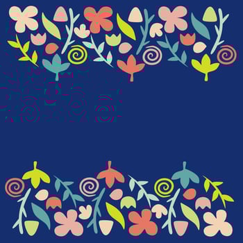 Colorful Spring Pattern vector