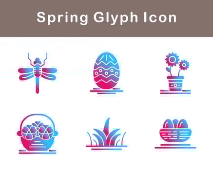 Spring Vector Icon Set