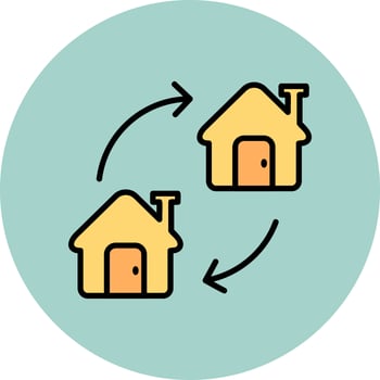 Relocation Vector Icon