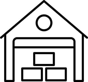 Shed Vector Icon