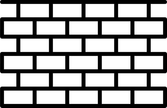 Brickwall Vector Icon