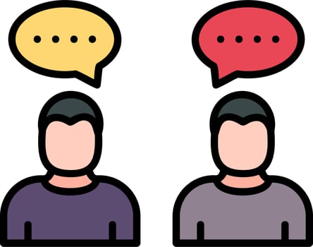 Conversation Vector Icon