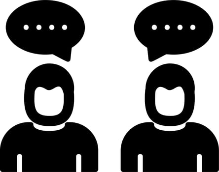 Conversation Vector Icon