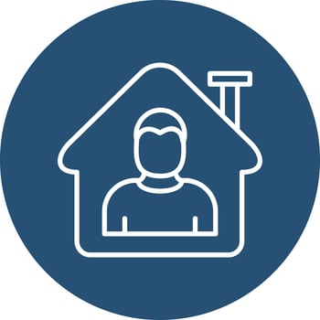 Real Estate Agent Vector Icon