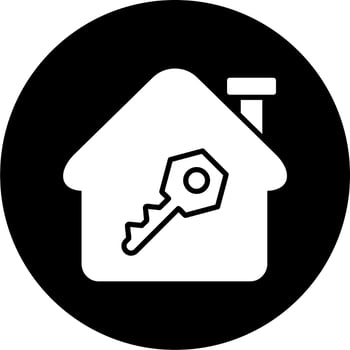 House Key Vector Icon