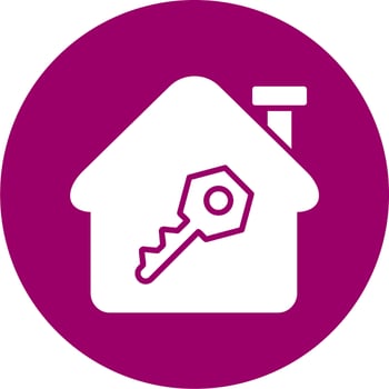 House Key Vector Icon