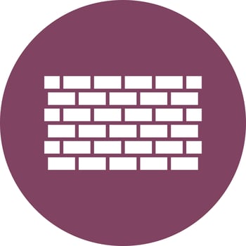 Brickwall Vector Icon