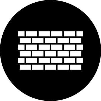 Brickwall Vector Icon