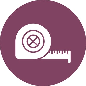 Measuring Tape Vector Icon