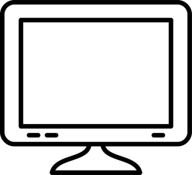 Monitor Vector Icon