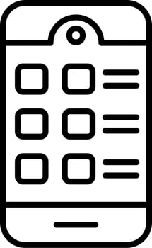 Mobile App Vector Icon