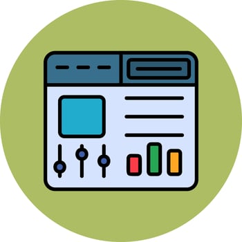 Dashboard Vector Icon
