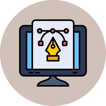 Ux Design Vector Icon
