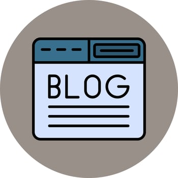 Blog Vector Icon
