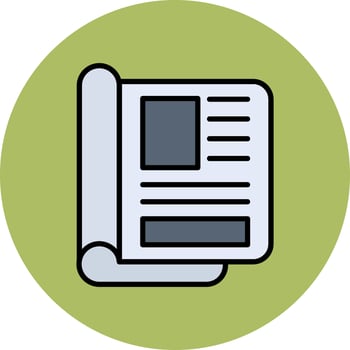 Editorial Design Vector Icon