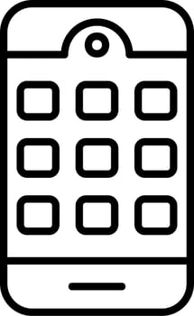 Mobile App Vector Icon