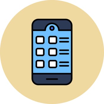 Mobile App Vector Icon