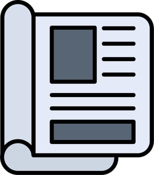 Editorial Design Vector Icon