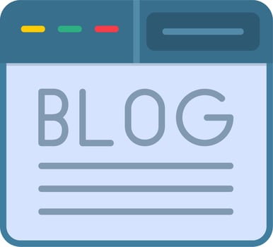 Blog Vector Icon