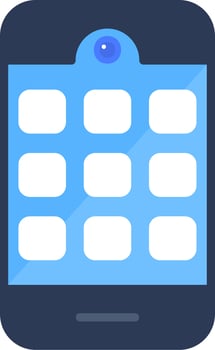 Mobile App Vector Icon