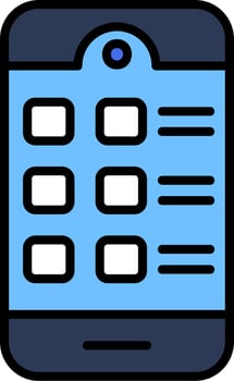 Mobile App Vector Icon