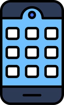 Mobile App Vector Icon