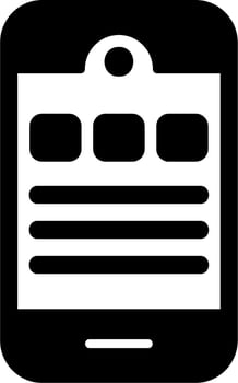Mobile App Vector Icon