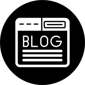 Blog Vector Icon