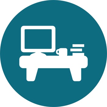 Workplace Vector Icon