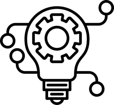 Digital Light Vector Icon