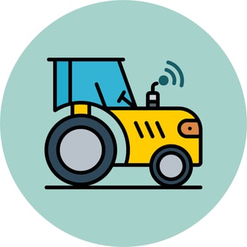 Remote Vehicle Vector Icon