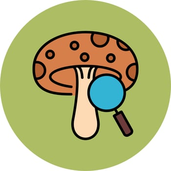 Mushroom Vector Icon