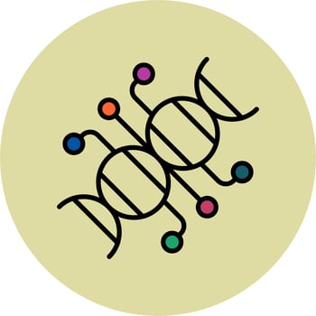 Dna Test Vector Icon