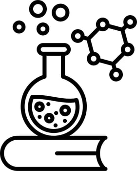 Science Book Vector Icon