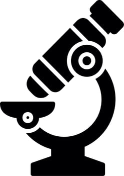 Microscope Vector Icon