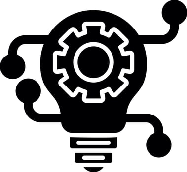 Digital Light Vector Icon