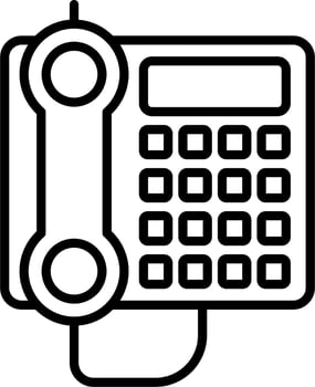 Telephone Vector Icon