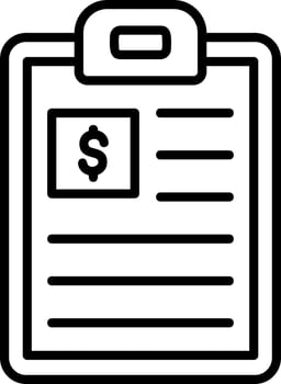 Clipboard Vector Icon