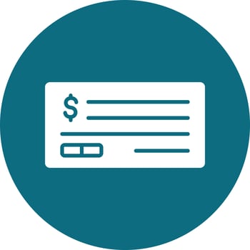 Cheque Vector Icon