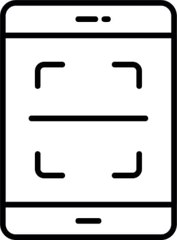 Qr Code Scan Vector Icon