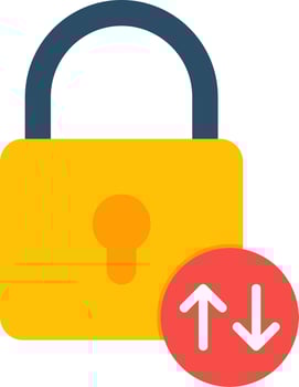 Data Transfer Vector Icon