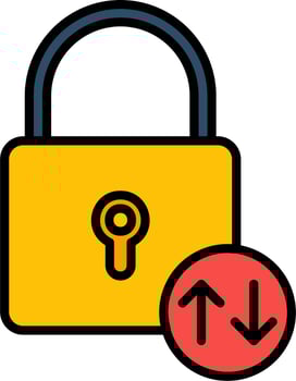 Data Transfer Vector Icon