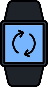 Synchronize Vector Icon