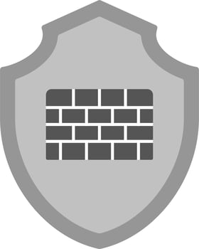 Defensive Wall Vector Icon