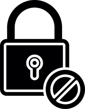 Blocked Vector Icon