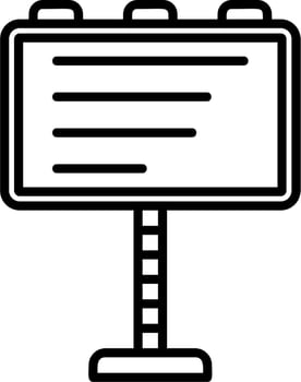 Hoarding Vector Icon