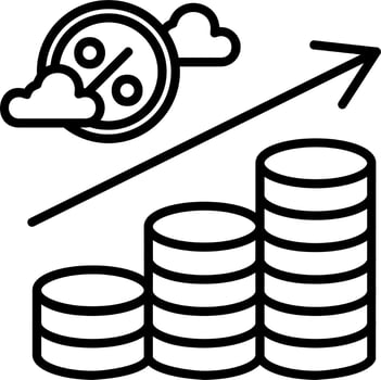 Inflation Vector Icon