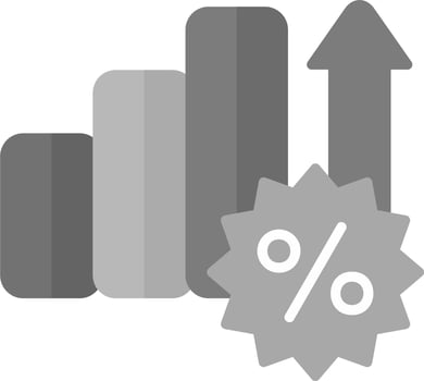 Interest Rate Vector Icon
