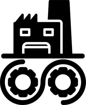 Factory Vector Icon